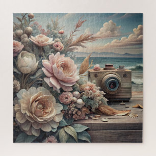 Beach and Floral Puzzle