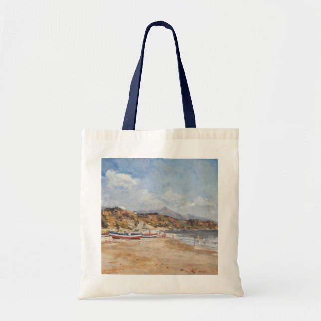 Beach and Mountains Nerja 2001 Tote Bag (Front)