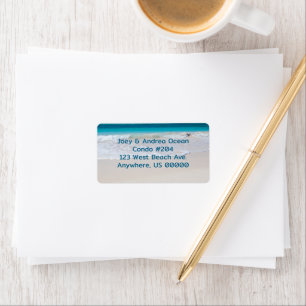 Beach and Ocean Custom Address Labels