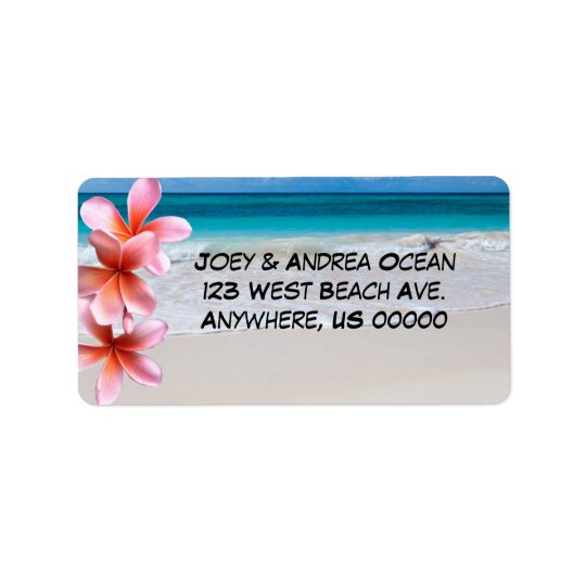 Beach and Ocean Custom Return Address Labels