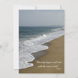 Beach and Ocean Wedding Invitation