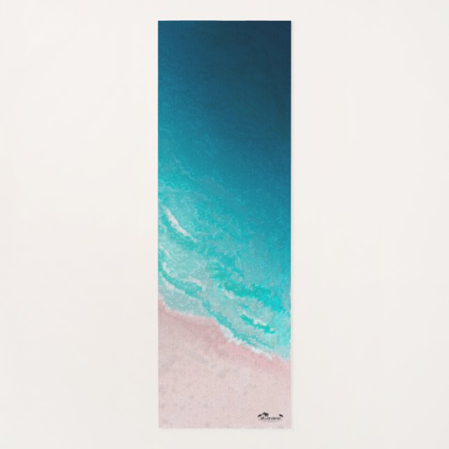 Beach and Ocean Yoga Mat (Front)