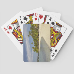 Beach and palm trees, Plantation Island Resort 2 Playing Cards