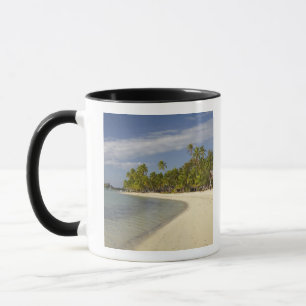 Beach and palm trees, Plantation Island Resort Mug