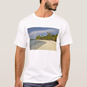 Beach and palm trees, Plantation Island Resort T-Shirt
