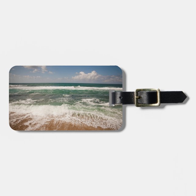 Beach And Scascape Luggage Tag (Front Horizontal)