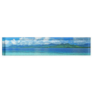Beach and Sea Nameplate