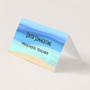 Beach and summer feelings business card
