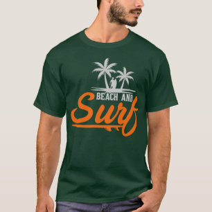 Beach and Surf Surfing T-Shirt