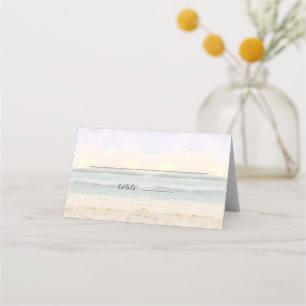 Beach Arbor Wedding Place / Escort Cards