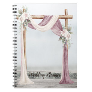Beach Arbor Wedding Planner Notebook