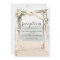 Beach Arbor Wedding Reception Card