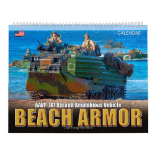 BEACH ARMOR - Assault Amphibious Vehicle Calendar
