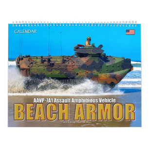 BEACH ARMOR - Assault Amphibious Vehicle Calendar