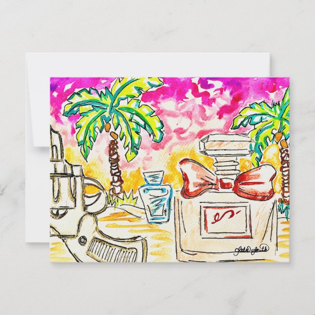Beach Art Card (Front)