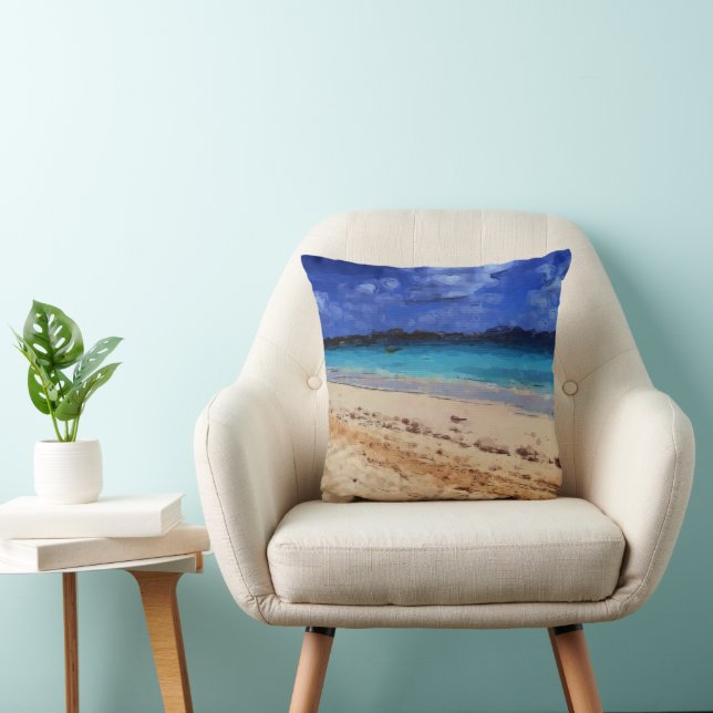 Beach Art Cushion (Chair)