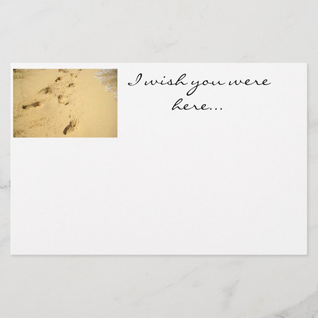 Beach Art Stationery (Front)