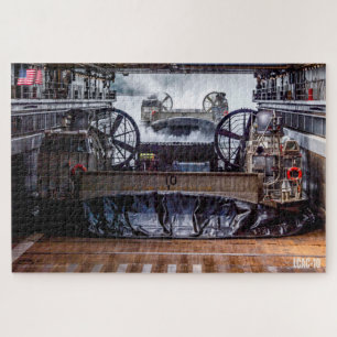BEACH ASSAULT - LCAC 10 (20x30 INCH) Jigsaw Puzzle