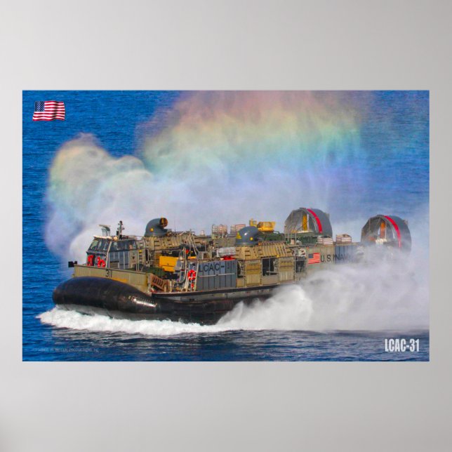BEACH ASSAULT - LCAC-31 POSTER (Front)