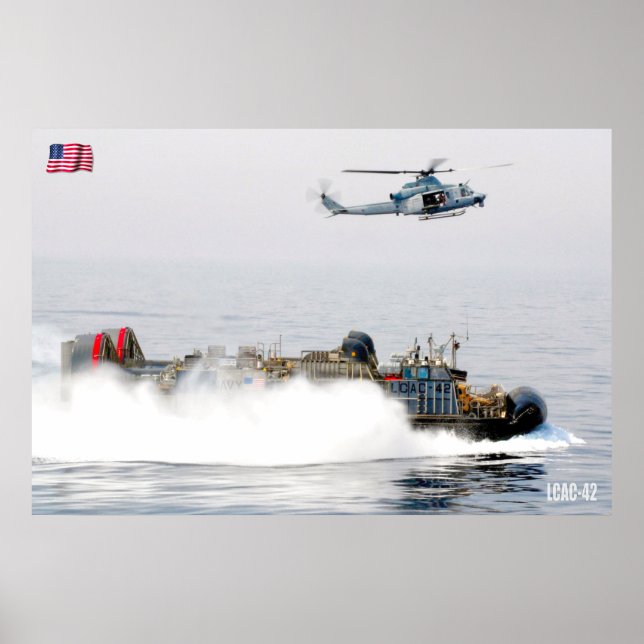 BEACH ASSAULT - LCAC-42 POSTER (Front)