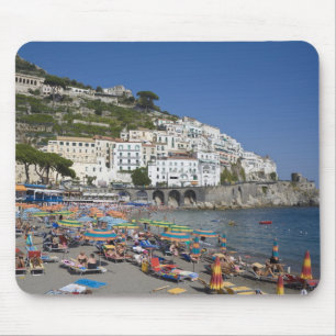 Beach at Amalfi, Campania, Italy Mouse Pad