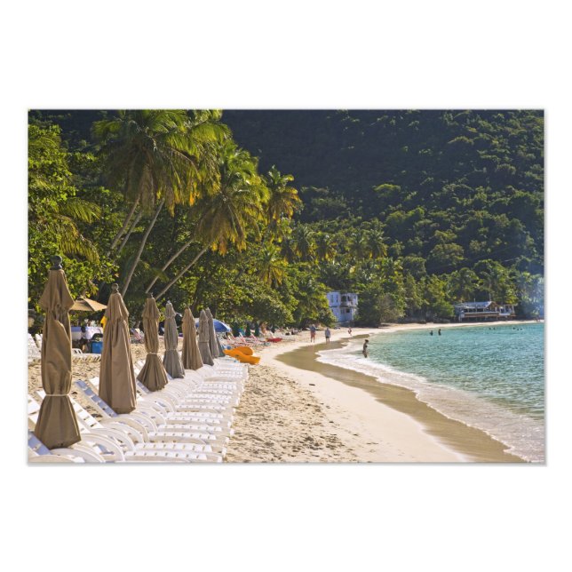 Beach at Cane Garden Bay, Island of Tortola Photo Print (Front)