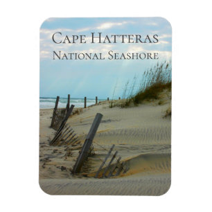 Beach at Cape Hatteras National Seashore, NC Magnet