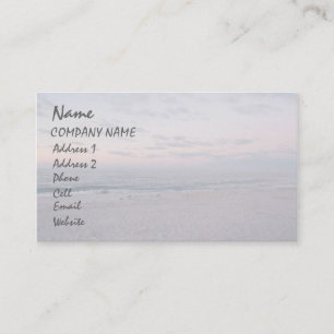 'Beach at Dawn' Business Card