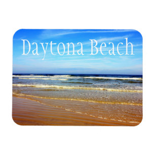 Beach at Daytona Beach, Florida Magnet