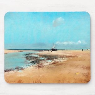 Beach at Low Tide(Mouth of the River), Edgar Degas Mouse Pad