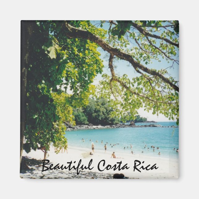 Beach at Manuel Antonio Magnet (Front)