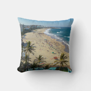 Beach At Margate, South Coast, Kwazulu-Natal Cushion
