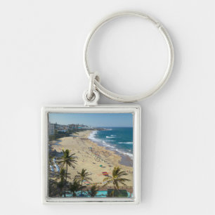 Beach At Margate, South Coast, Kwazulu-Natal Key Ring