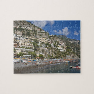 Beach at Positano, Campania, Italy Jigsaw Puzzle