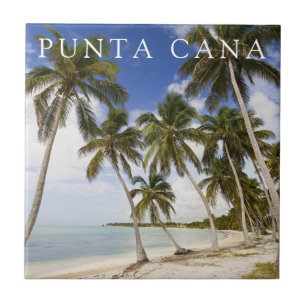 Beach at Punta Cana Dominican Republic Ceramic Tile