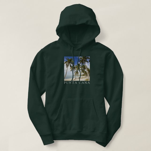Beach at Punta Cana | Dominican Republic Hoodie (Design Front)