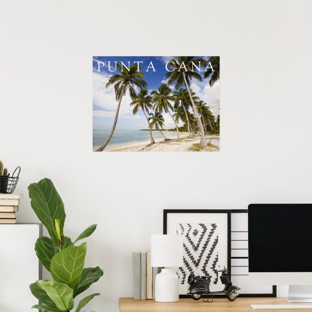 Beach at Punta Cana | Dominican Republic Poster (Home Office)