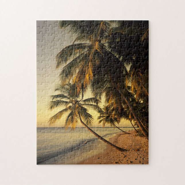 Beach at sunset, Trinidad Jigsaw Puzzle (Vertical)