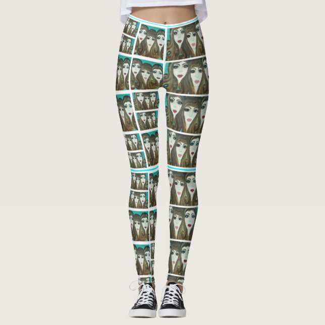 Beach Babe Leggings (Front)