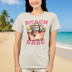 Beach Babe Summer Tri-Blend Shirt
