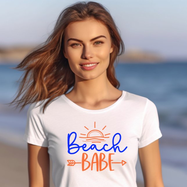 Beach Babe Summer Vibes T-Shirt (Creator Uploaded)