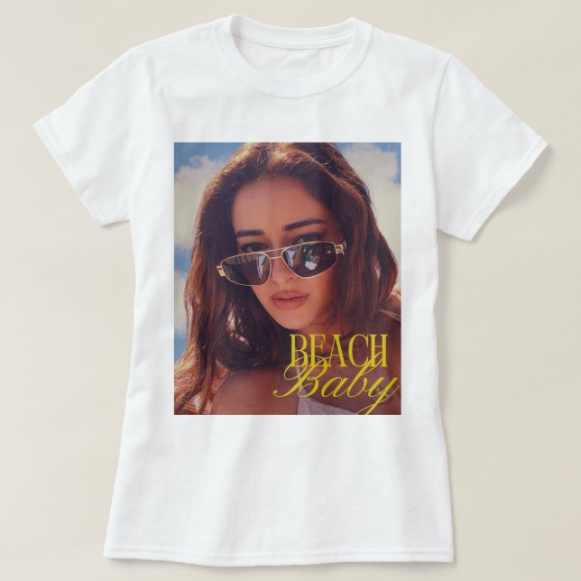 Beach Baby (Ananya Panday) T-Shirt (Design Front)