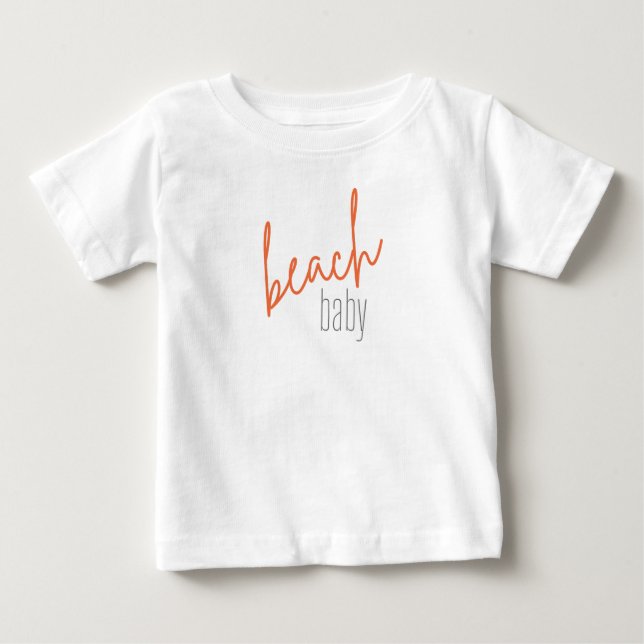 beach baby. Baby T-Shirt (Front)