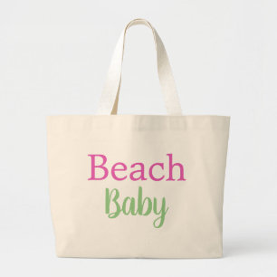 Beach Baby Ocean Water Summer Tote Bag