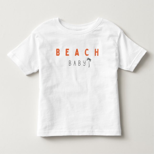 beach baby. Toddler T-Shirt (Front)