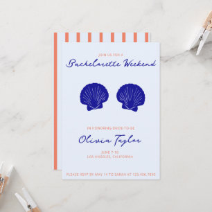 Beach Bachelorette Invitation