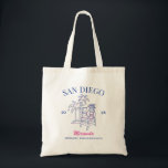Beach Bachelorette Party Bridesmaid Gift Custom Tote Bag<br><div class="desc">Make a splash at your upcoming bachelorette party with this stunning beach bachelorette party personalised merchandise. Whether you're celebrating a bach trip, a girls' vacation, or a best friends' holiday, this custom beach bachelorette party merchandise is the perfect addition to your unforgettable getaway. Add a personal touch to your bachelorette...</div>