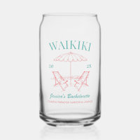 Beach Bachelorette Party Favour Personalised Text