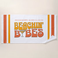 Beach Bachelorette Party Groovy Beachin Babes