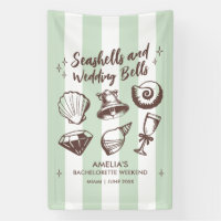 Beach Bachelorette Party Seashells Wedding Bells